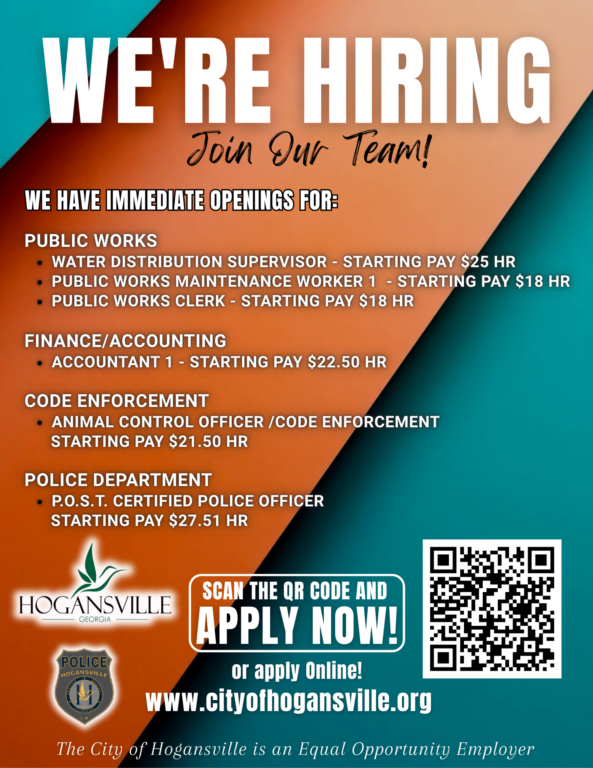 WE ARE HIRING!